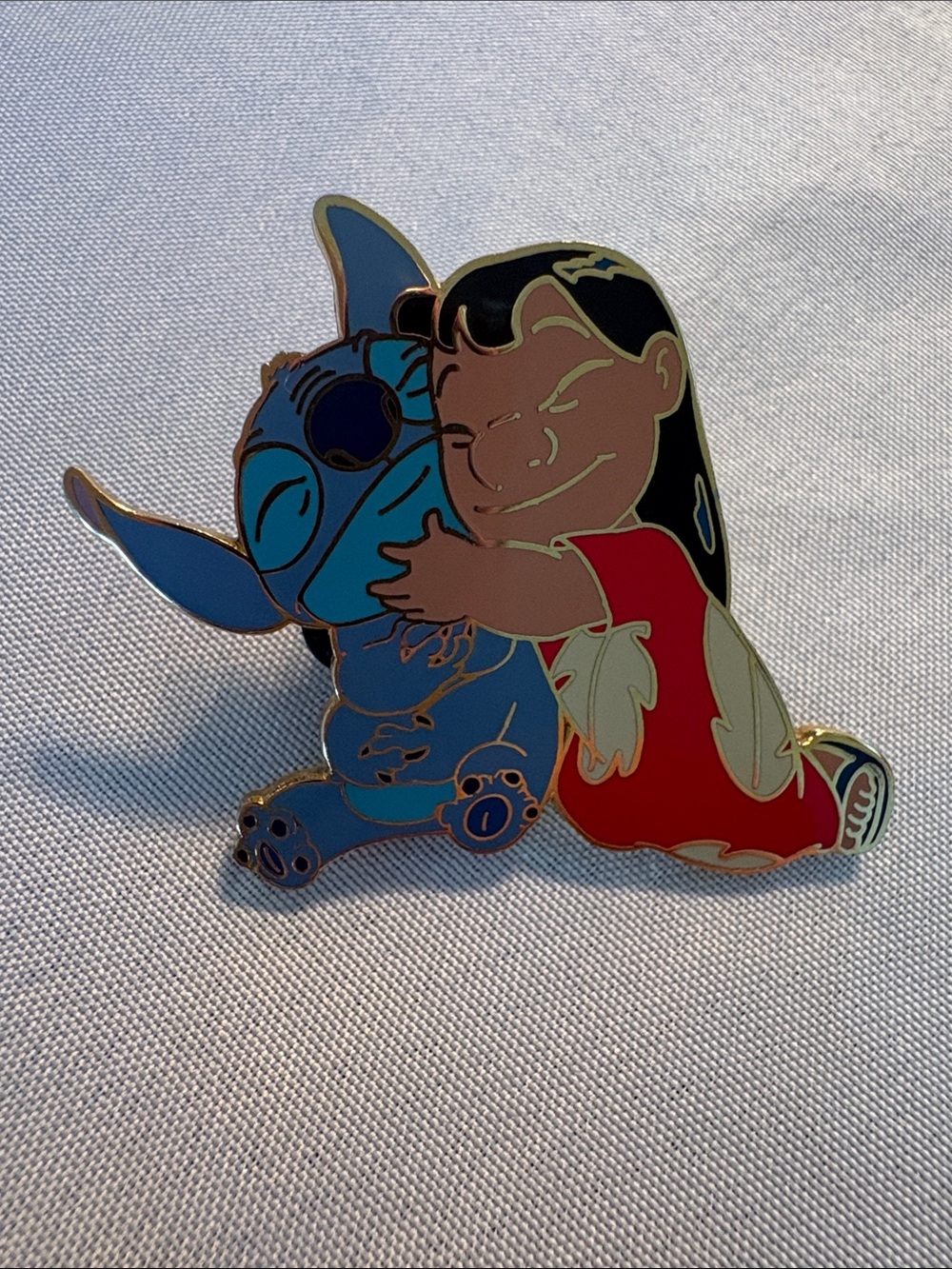 Disney Lilo & Stitch Pin Back with Black Clutch